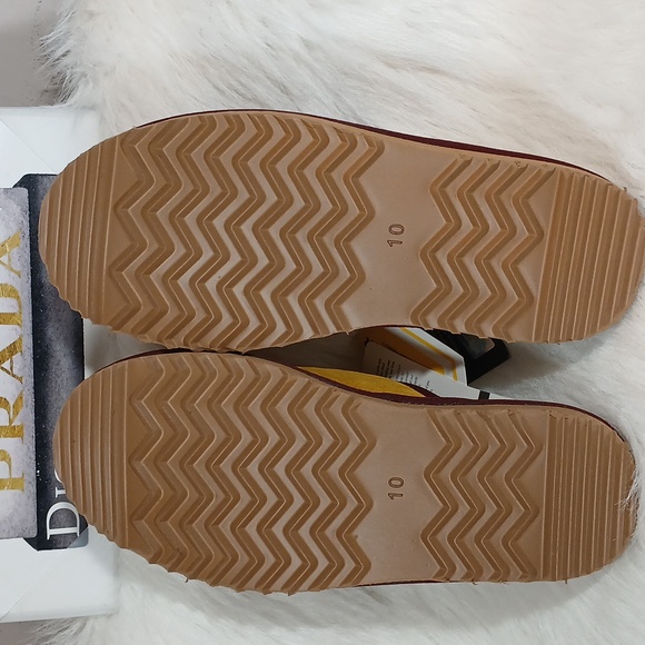 Brisbane Broncos Unisex NRL Scuff Slippers Sz 10 - Picture 5 of 8